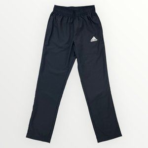 ADIDAS Aeroready Performance Athletic Black Lightweight Track Pants Small